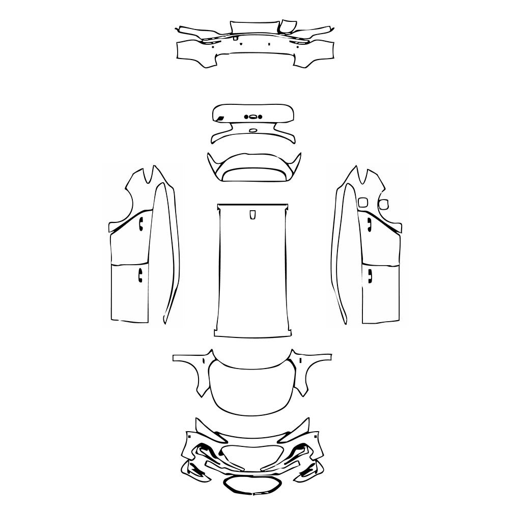 Pre-Cut PPF Ford Focus Estate ST-line 2023 - PPF-Kits