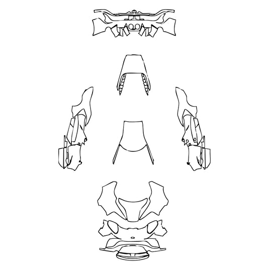 Pre-Cut PPF Ford GT 2019 - PPF-Kits