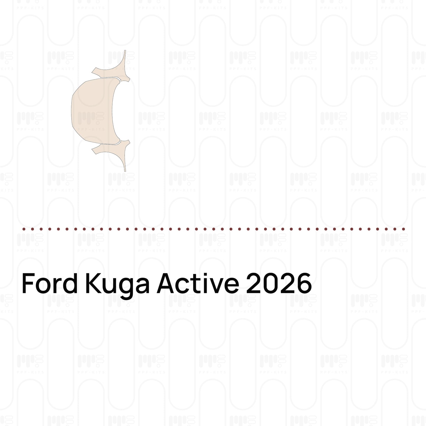 Pre-Cut PPF Ford Kuga Active 2026