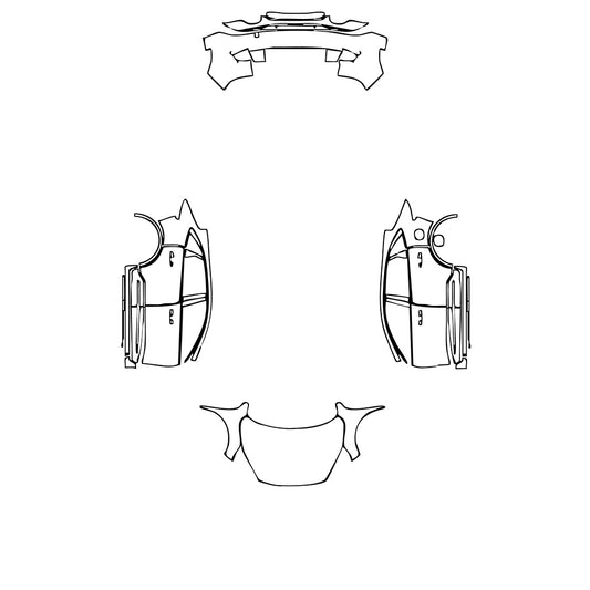 Pre-Cut PPF Ford Kuga Vignale 2022 - PPF-Kits