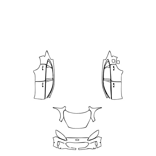 Pre-Cut PPF Ford Kuga Zetec 2021 - PPF-Kits