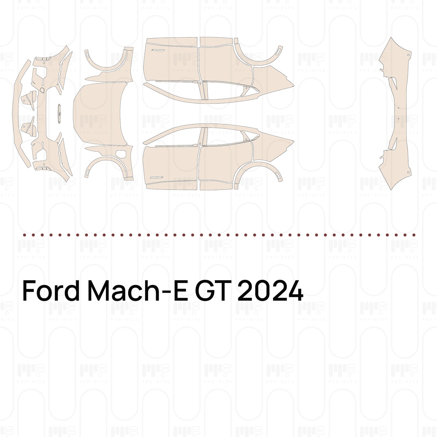 PPF precortado Ford Mach-E GT 2024