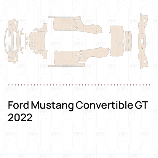 Pre-Cut PPF Ford Mustang Convertible GT 2022