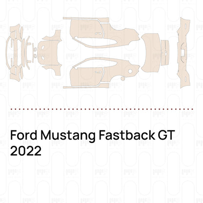 Pre-Cut PPF Ford Mustang Fastback GT 2022