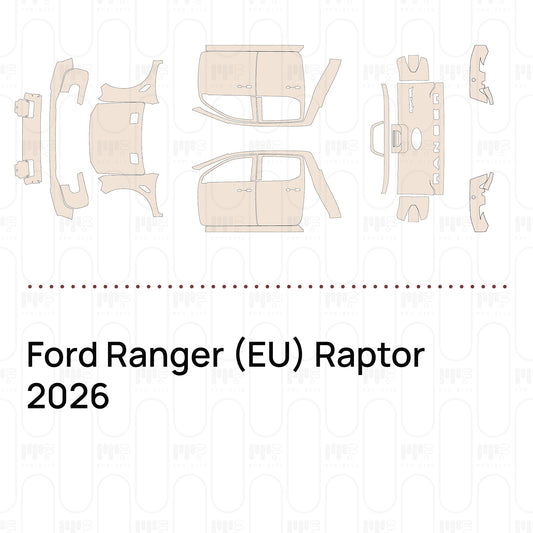 Pre-Cut PPF Ford Ranger (EU) Raptor 2026
