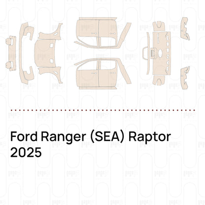Pre-Cut PPF Ford Ranger (SEA) Raptor 2025