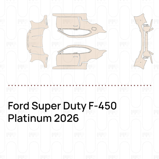 PPF precortado Ford Super Duty F-450 Platinum 2026