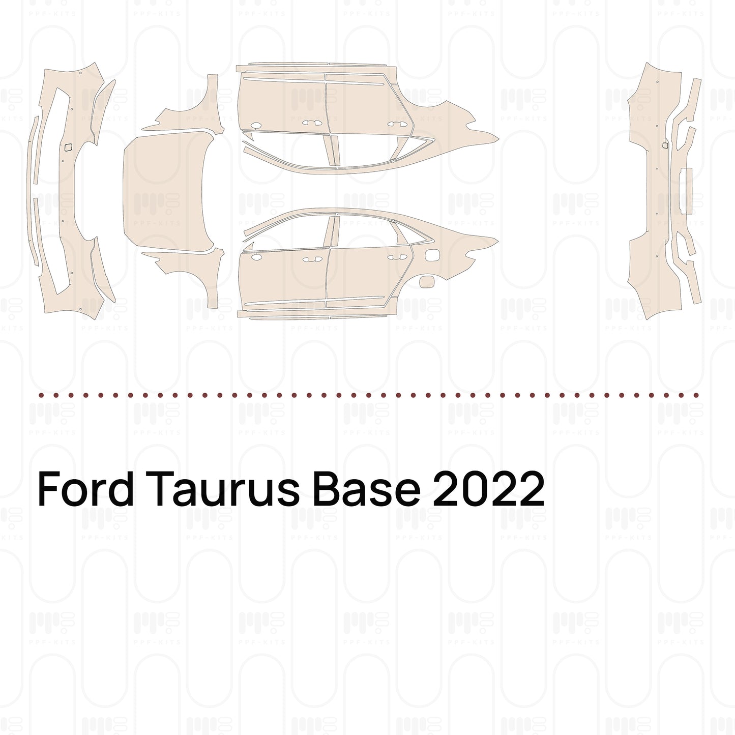 PPF precortado Ford Taurus Base 2022