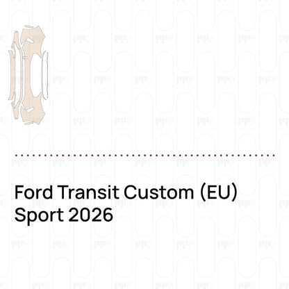 PPF precortado Ford Transit Custom (EU) Sport 2026