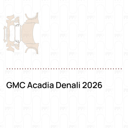 PPF precortado GMC Acadia Denali 2026