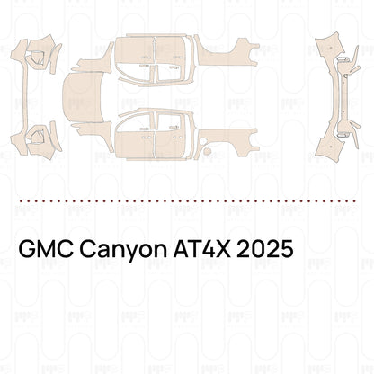 PPF precortado GMC Canyon AT4X 2025