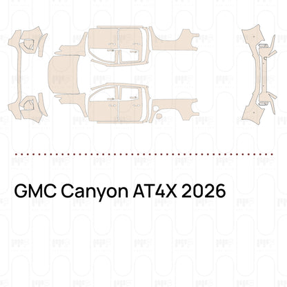 PPF precortado GMC Canyon AT4X 2026