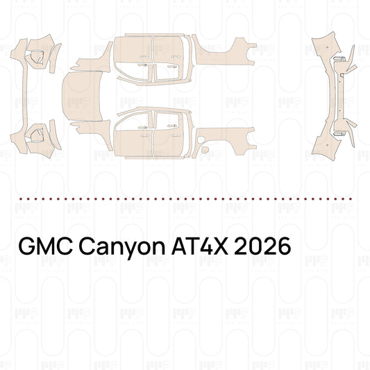 PPF precortado GMC Canyon AT4X 2026