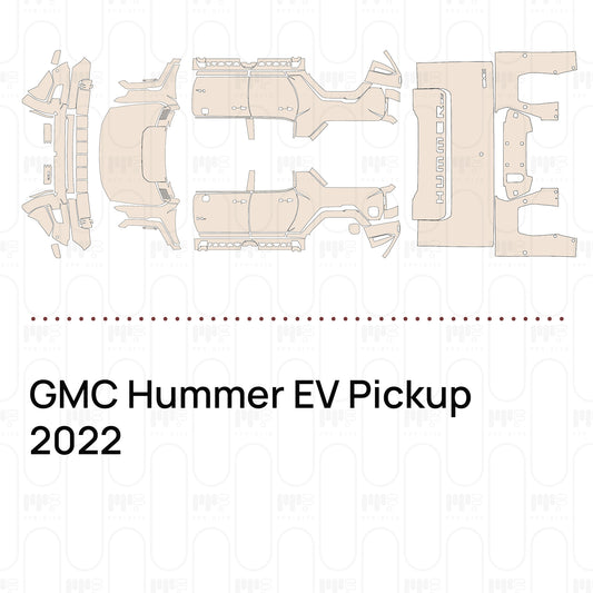 Pre-Cut PPF GMC Hummer EV Pickup 2022