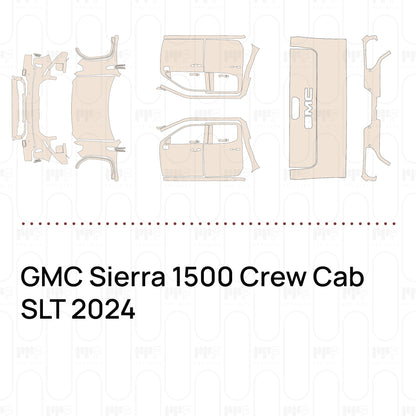 Pre-Cut PPF GMC Sierra 1500 Crew Cab SLT 2024