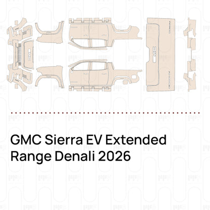 PPF precortado GMC Sierra EV Extended Range Denali 2026