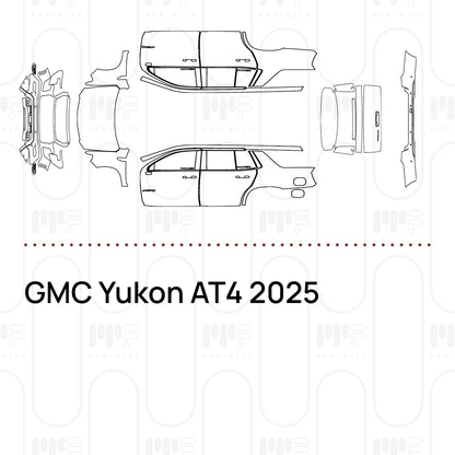 Pre-Cut PPF GMC Yukon AT4 2025