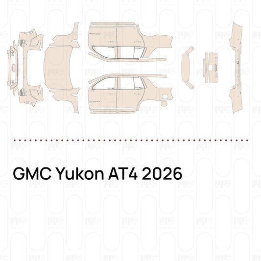 PPF precortado GMC Yukon AT4 2026