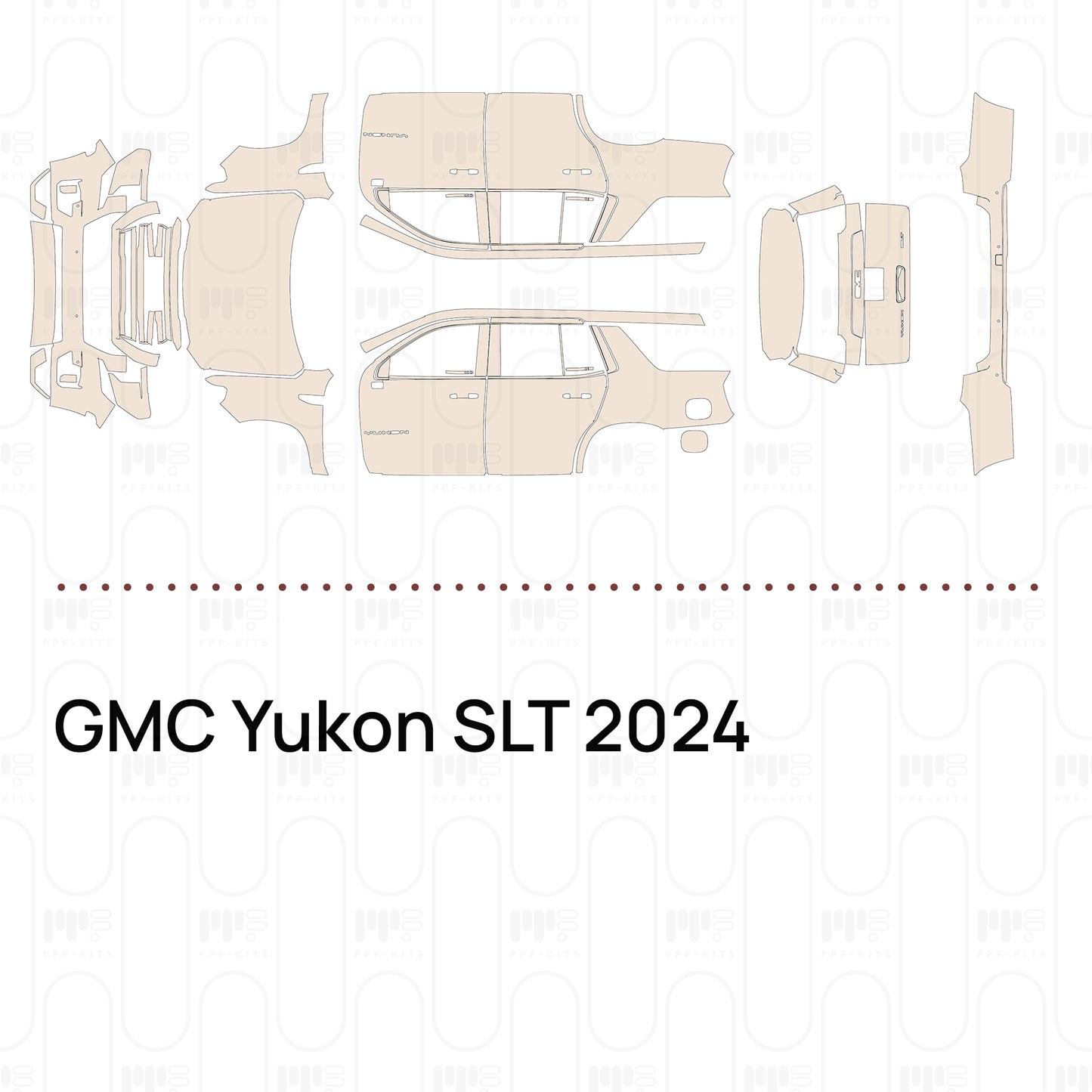 PPF precortado GMC Yukon SLT 2024