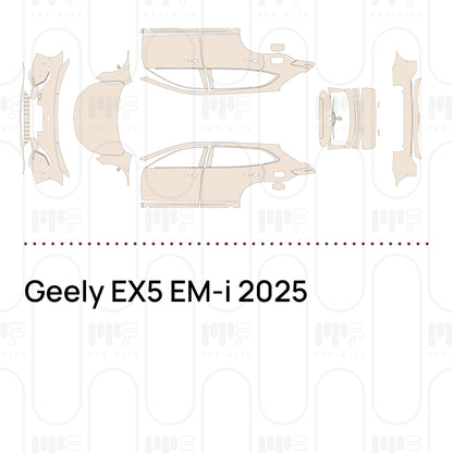 Pre-Cut PPF Geely EX5 EM-i 2025