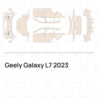 PPF precortado Geely Galaxy L7 2023