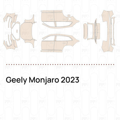 PPF precortado Geely Monjaro 2023
