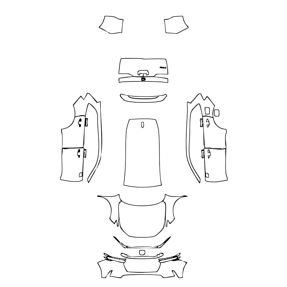 Pre-Cut PPF Honda CR-V 2024 - PPF-Kits