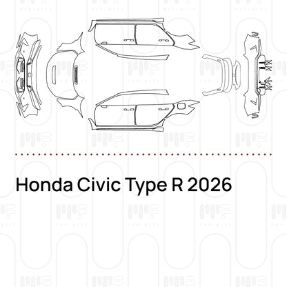 Pre-Cut PPF Honda Civic Type R 2026