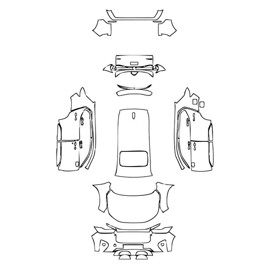 Pre-Cut PPF Honda Elevate (IN) ZX 2025