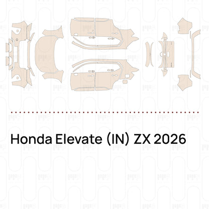 PPF precortado Honda Elevate (IN) ZX 2026