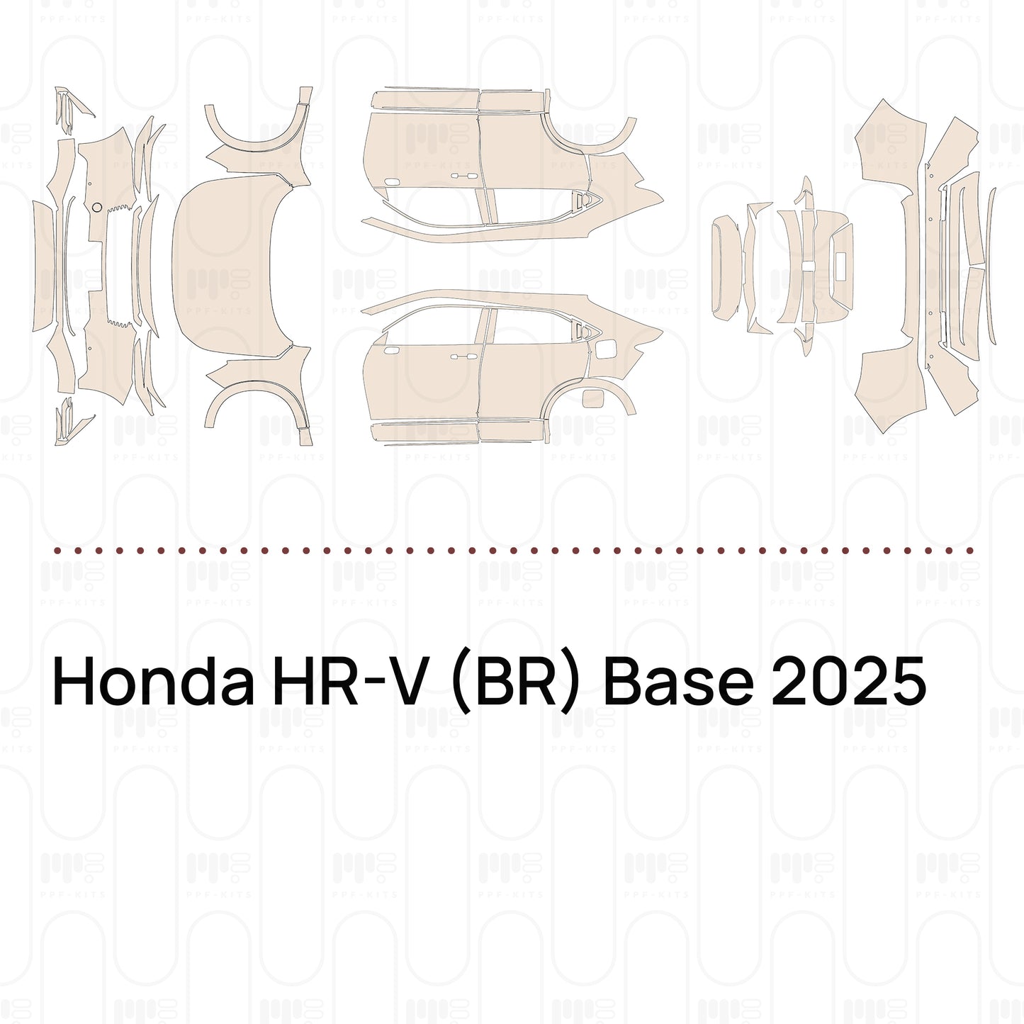 PPF precortado Honda HR-V (BR) Base 2025