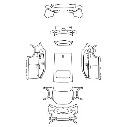 PPF precortado Honda HR-V (US) LX 2025