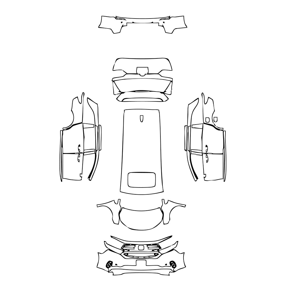 Pre-Cut PPF Honda Odyssey 2021 - PPF-Kits