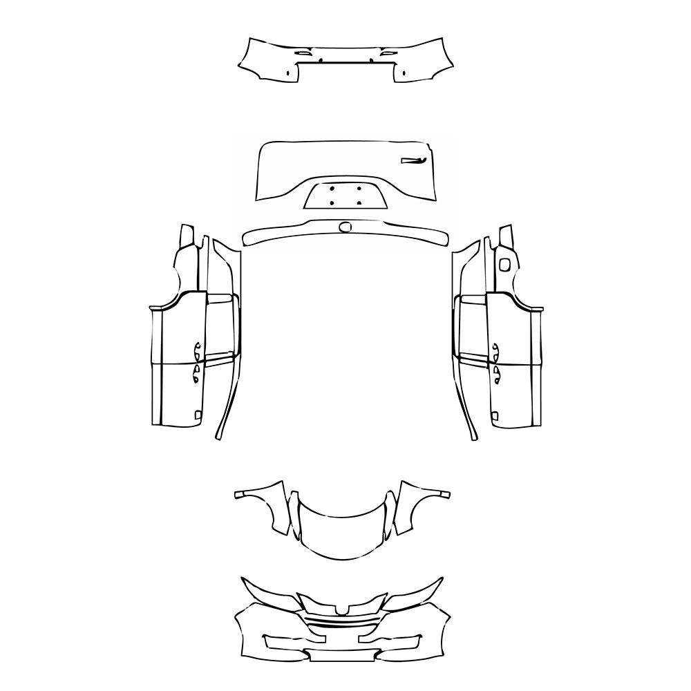 Pre-Cut PPF Honda Odyssey (CN) 2015 - PPF-Kits