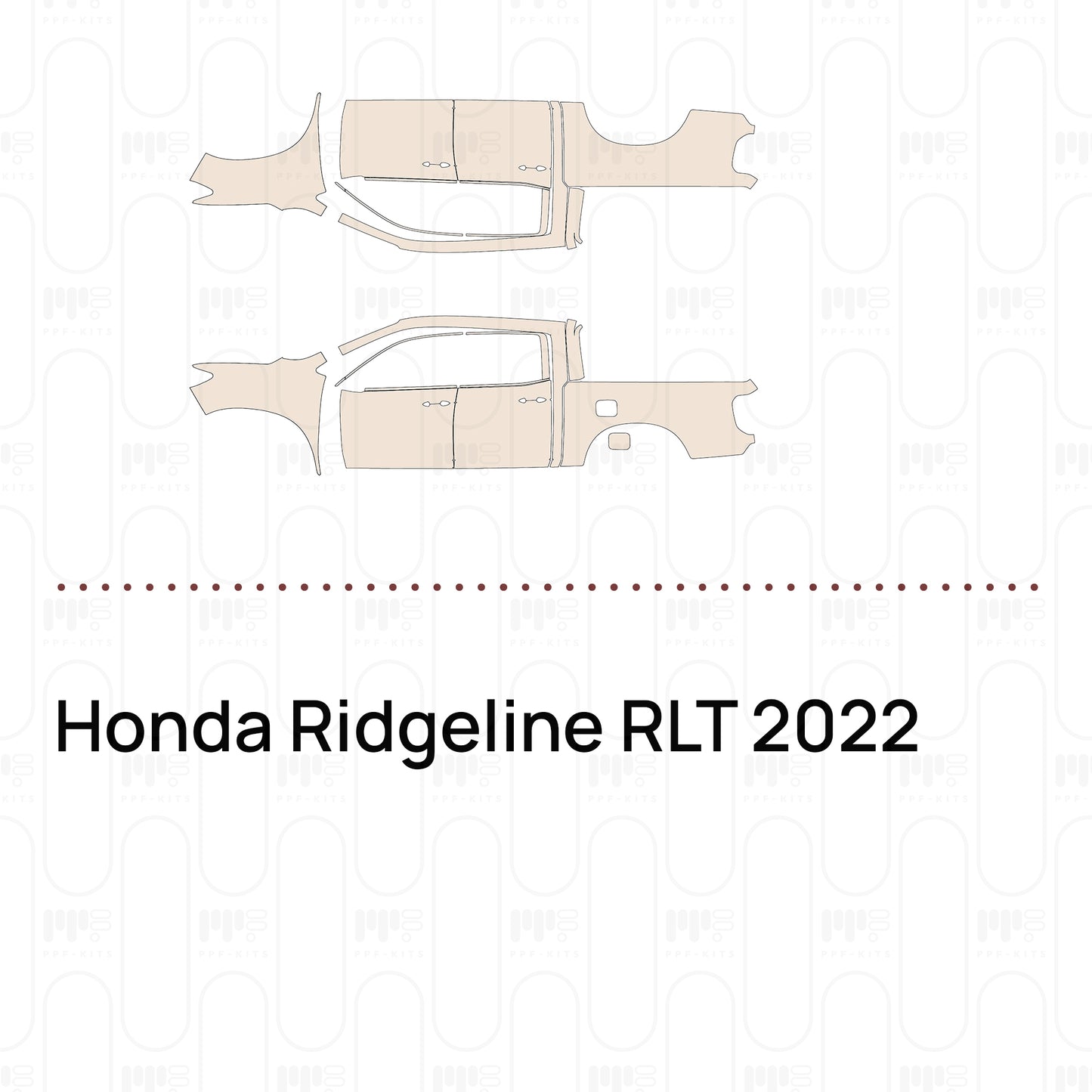 PPF precortado Honda Ridgeline RLT 2022
