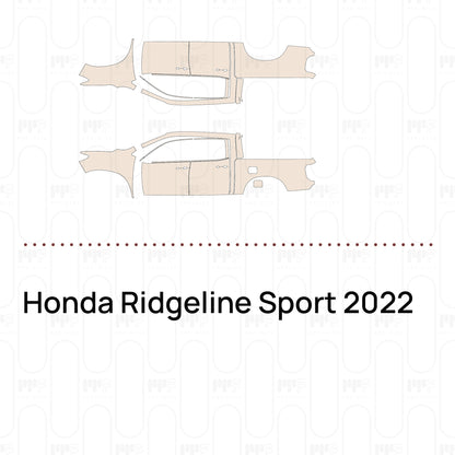 PPF precortado Honda Ridgeline Sport 2022
