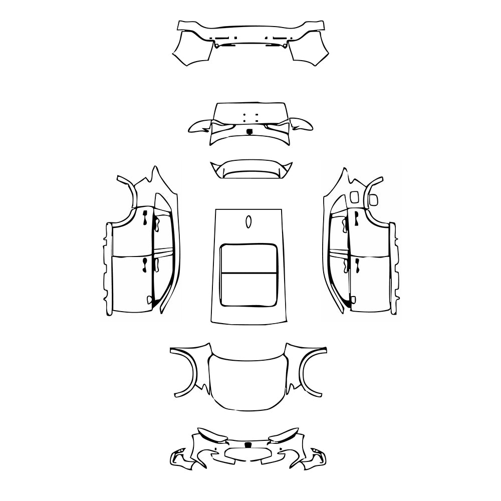 Pre-Cut PPF Honda ZR-V (EU) Sport 2022 - PPF-Kits
