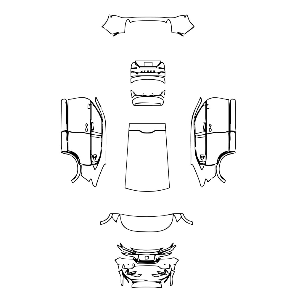 Pre-Cut PPF Honda e:N1 2025 - PPF-Kits