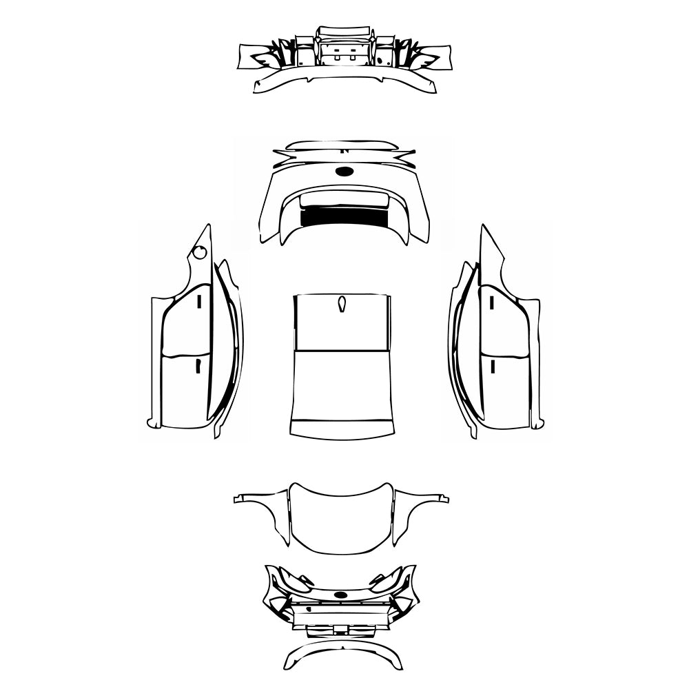 Pre-Cut PPF Hyundai IONIQ 6 (US) SE 2025 - PPF-Kits