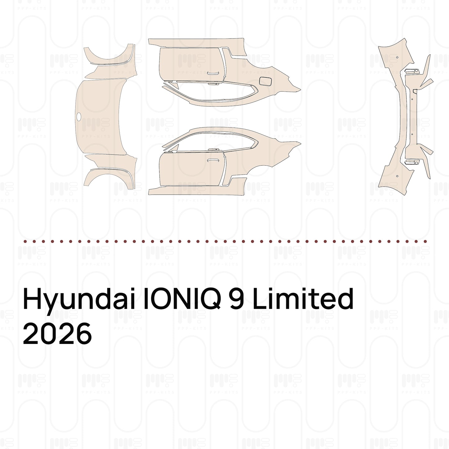 PPF precortado Hyundai IONIQ 9 Limited 2026