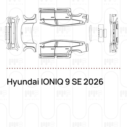 Pre-Cut PPF Hyundai IONIQ 9 SE 2026