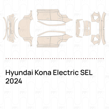 PPF precortado Hyundai Kona Electric SEL 2024