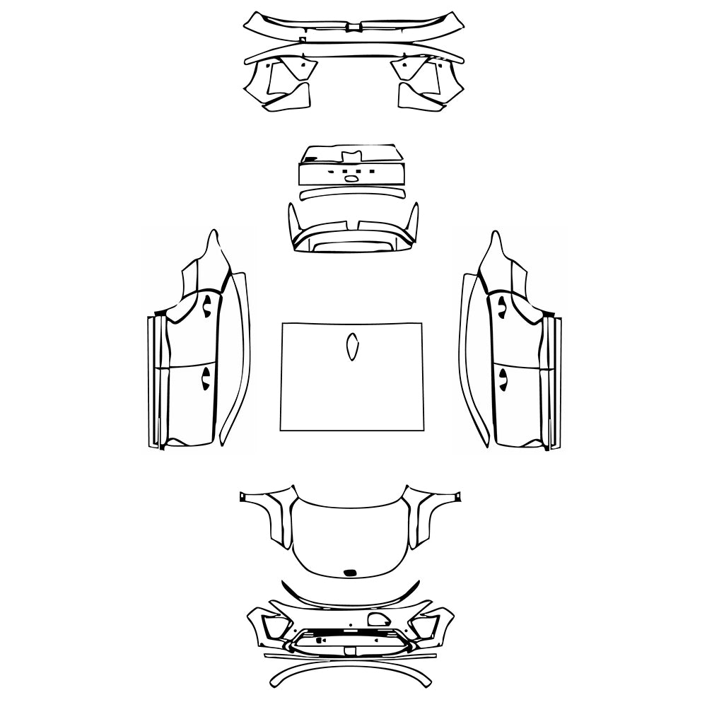 Pre-Cut PPF Hyundai Kona Electric SE 2024 - PPF-Kits
