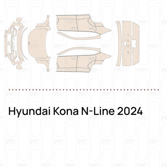 Pre-Cut PPF Hyundai Kona N-Line 2024