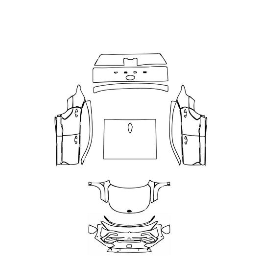 Pre-Cut PPF Hyundai Kona N-Line 2025 - PPF-Kits