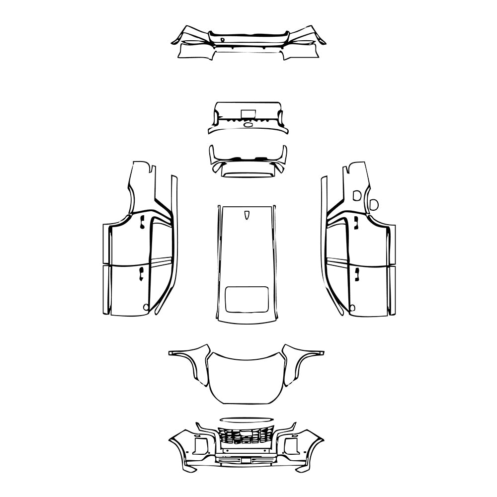 Pre-Cut PPF Hyundai Palisade Calligraphy 2023 - PPF-Kits