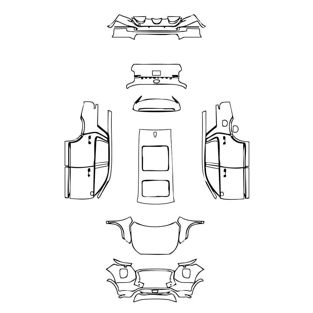 Pre-Cut PPF Hyundai Palisade SEL 2020 - PPF-Kits