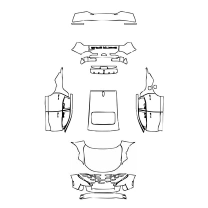 Pre-Cut PPF Hyundai Santa Cruz Limited 2022 - PPF-Kits