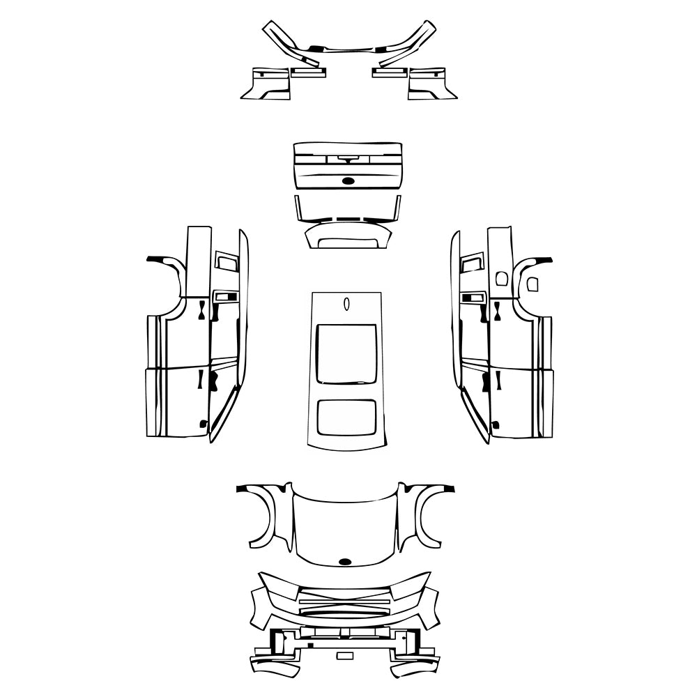 Pre-Cut PPF Hyundai Santa Fe (Au) 2024 - PPF-Kits