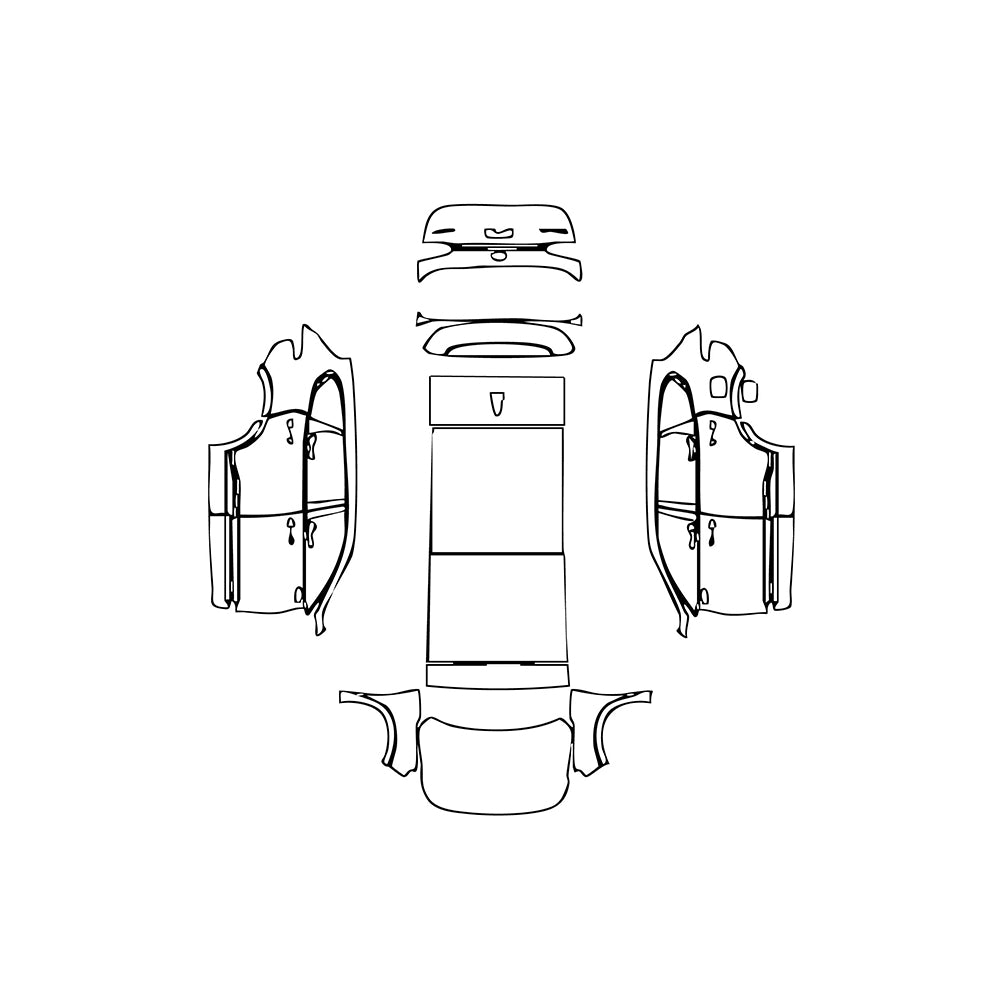 Pre-Cut PPF Hyundai Santa Fe (US) 2021 - PPF-Kits
